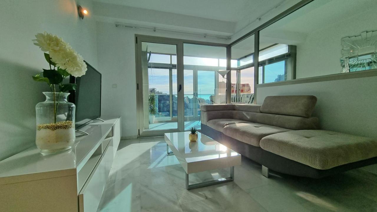 Skyline 14 Large And Sunny All-Day Balcony With Stunning Sea Views Benidorm Exterior photo