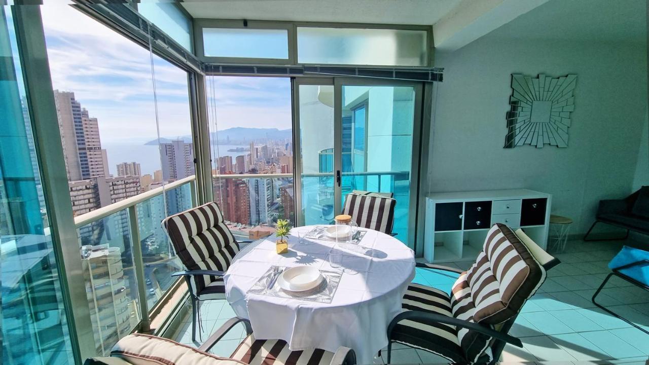 Skyline 14 Large And Sunny All-Day Balcony With Stunning Sea Views Benidorm Exterior photo